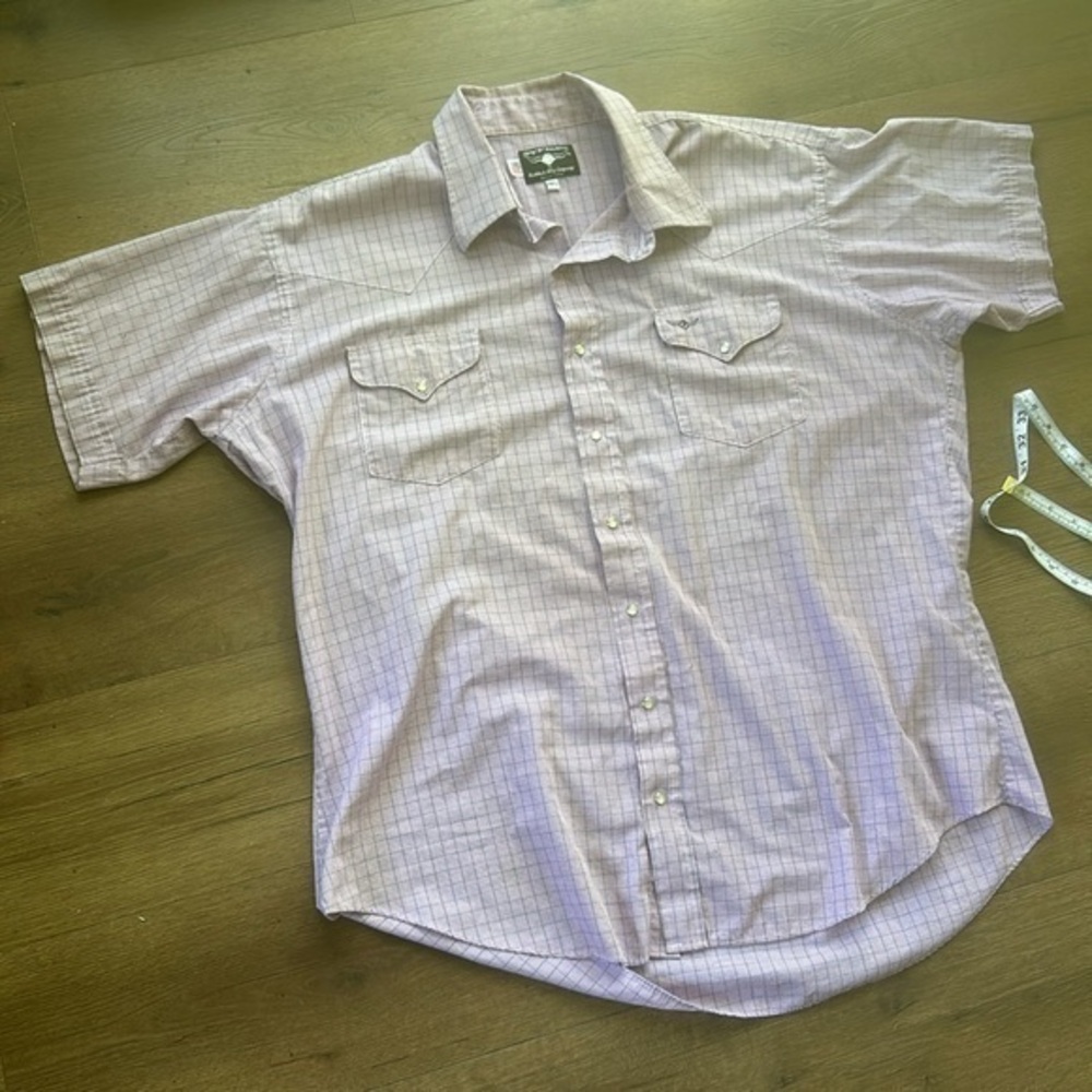 Flying R Ranchwear Vintage Western Snap Shirt ! XXL